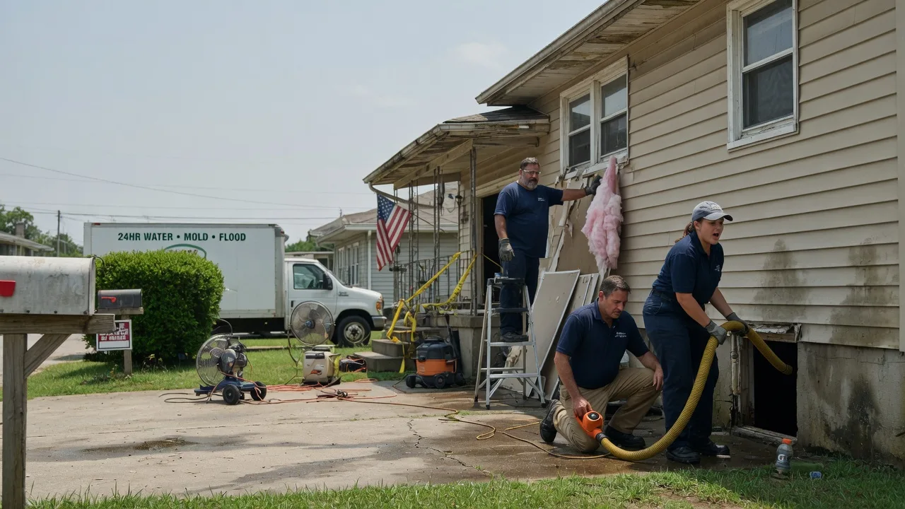 Water Damage Repair in Orangeville, IL near me